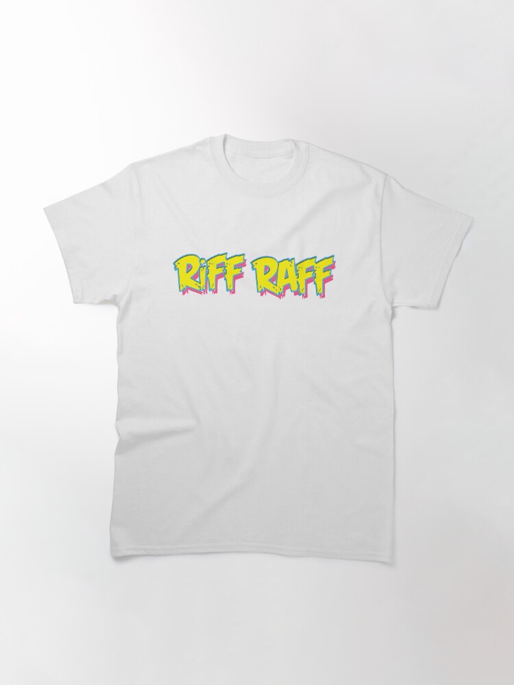 neon icon riff raff shirt