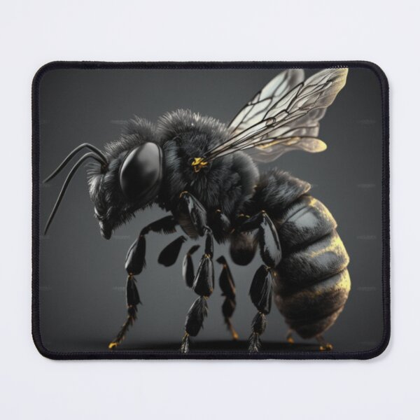 Item preview, Black bee with honey designed and sold by AllForAllPOLAND.