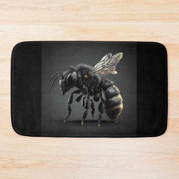 Item preview, Black bee with honey designed and sold by AllForAllPOLAND.