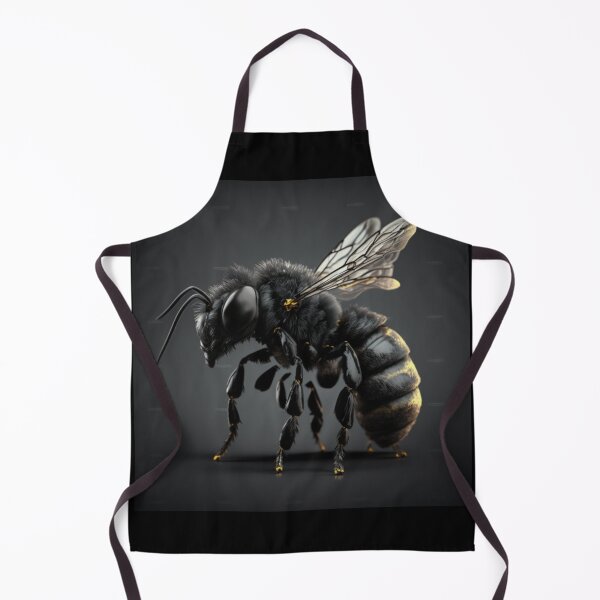 Item preview, Black bee with honey designed and sold by AllForAllPOLAND.