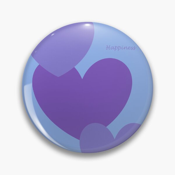 Item preview, Three Purple and Blue Hearts designed and sold by RustyandBoots.