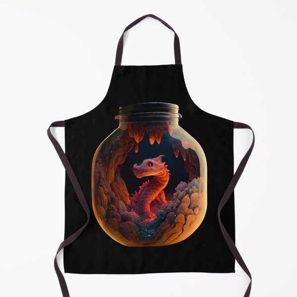 Item preview, Cute Dragon In A Jar In Low Poly designed and sold by ByDigitalDream.