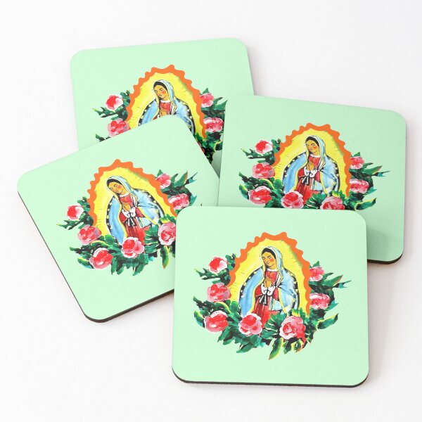 Item preview, Virgen de guadalupe with roses designed and sold by corazonbysergio.