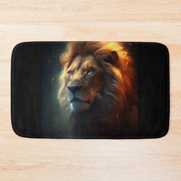 Item preview, Majestic mane: A lion's pride on display designed and sold by AllForAllPOLAND.