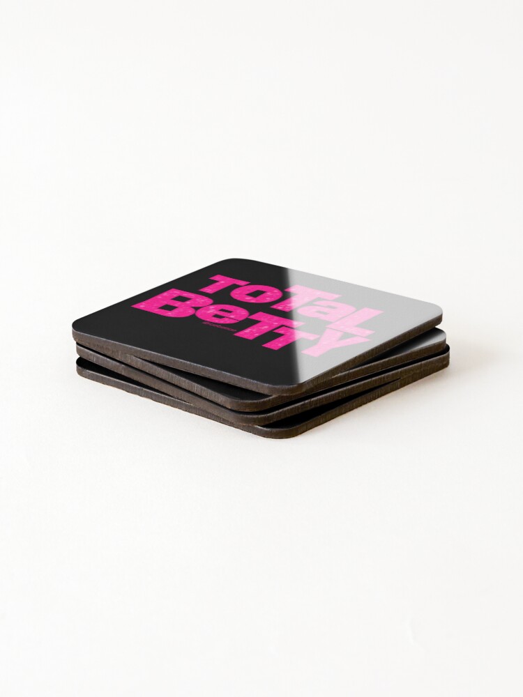 Thumbnail 4 of 5, Coasters (Set of 4), Total Betty designed and sold by RooBooCo.