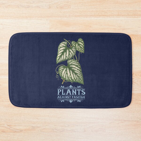 Item preview, Antifascist Plants | Colorful Artwork | Light Blue Lettering designed and sold by VintagePlantJoy.