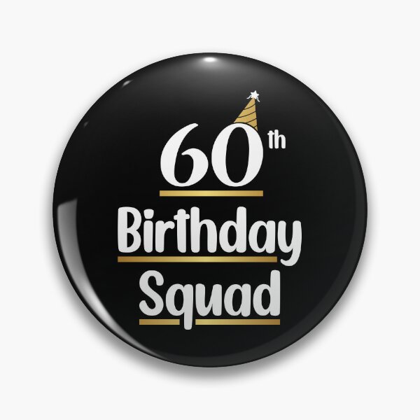 Item preview, 60th Birthday Squad - 60th birthday party designed and sold by B3N-arts.