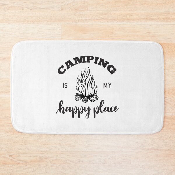 Item preview, CAMPING IS MY HAPPY PLACE designed and sold by SticerOcean.