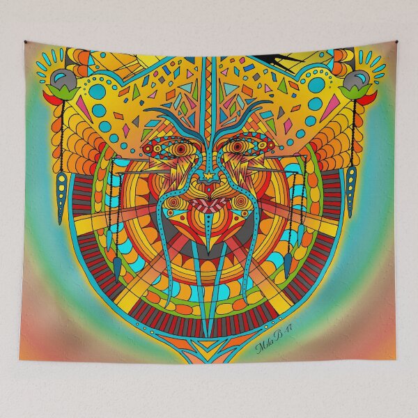 Item preview, 58 Fragmented mind - colorful designed and sold by Mila Boström.