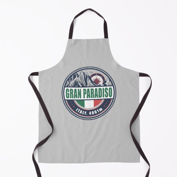 Item preview, Gran Paradiso Italia Bandera Montaña Senderismo Diseño designed and sold by CynthiaGraphics.