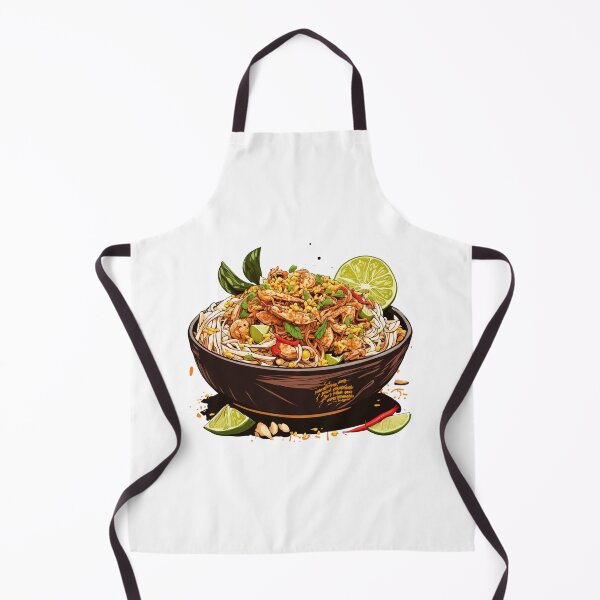 Item preview, Pad Thai dish with peanuts and lime designed and sold by RalphKingsM.