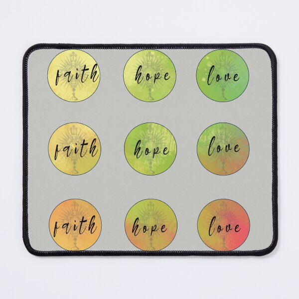 Item preview, faith, hope, love stickers set 1 designed and sold by neteor.