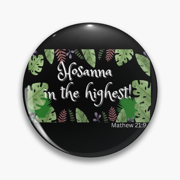 Item preview, Hosanna in the highest designed and sold by sylbealvaguez.