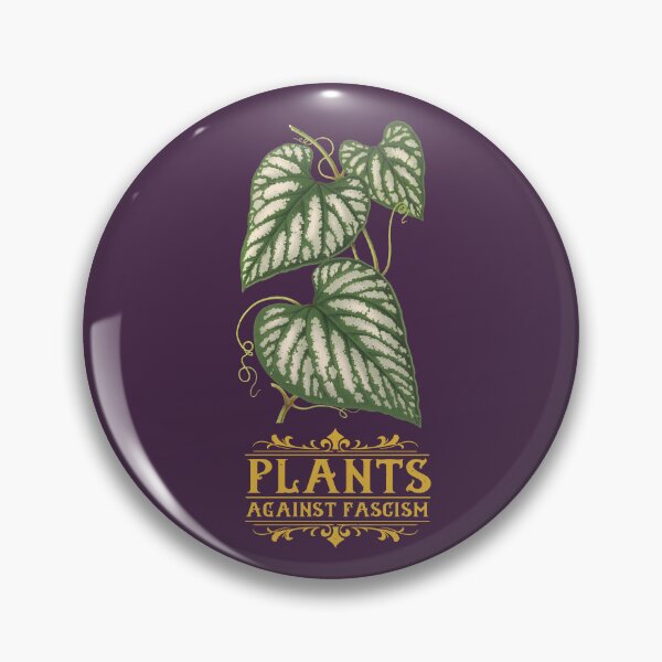 Item preview, Antifascist Plants | Colorful Artwork | Yellow Lettering designed and sold by VintagePlantJoy.
