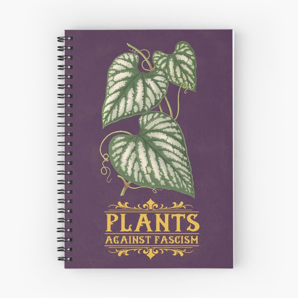 Item preview, Antifascist Plants | Colorful Artwork | Yellow Lettering designed and sold by VintagePlantJoy.