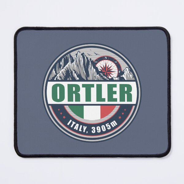 Item preview, Ortler Italy Flag Mountain Hiking Design designed and sold by CynthiaGraphics.