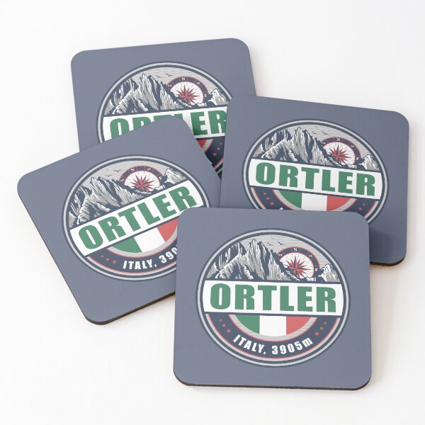 Item preview, Ortler Italy Flag Mountain Hiking Design designed and sold by CynthiaGraphics.
