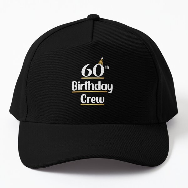 60th Birthday Hats for Sale