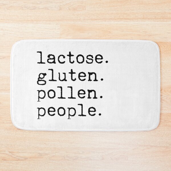 Item preview, Lactose Gluten Pollen People designed and sold by TheLemonBox.