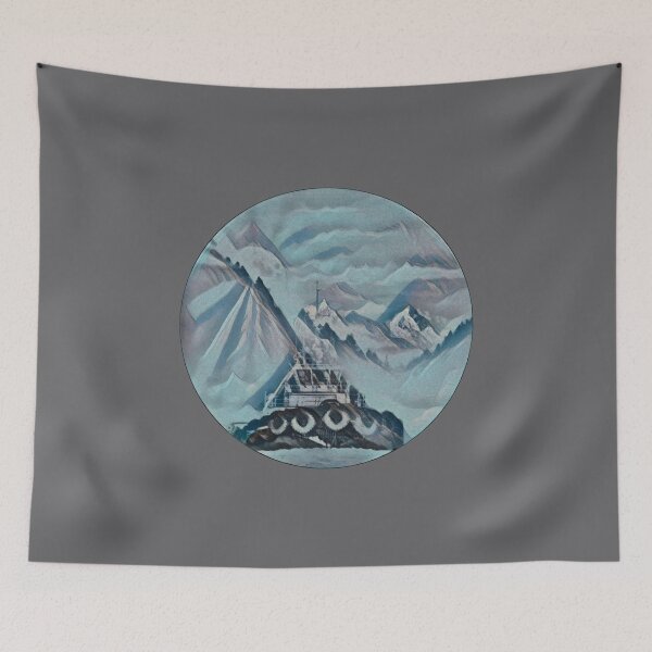 Item preview, Foss Tug and a moon light night in the PNW Design 2 designed and sold by Jason Mosley.