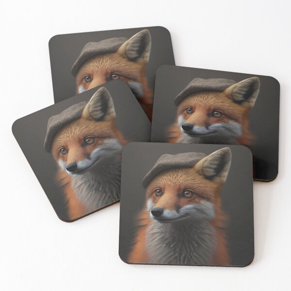 Item preview, cute red fox designed and sold by AloneARTS.