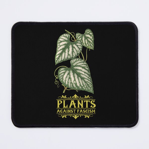 Item preview, Antifascist Plants | Colorful Artwork | Limone Lettering designed and sold by VintagePlantJoy.