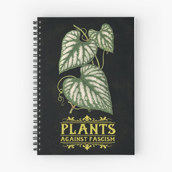Item preview, Antifascist Plants | Colorful Artwork | Limone Lettering designed and sold by VintagePlantJoy.