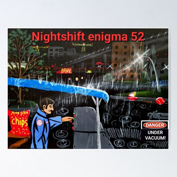 Item preview, Nightshift enigma 52 designed and sold by Travis  Olson.