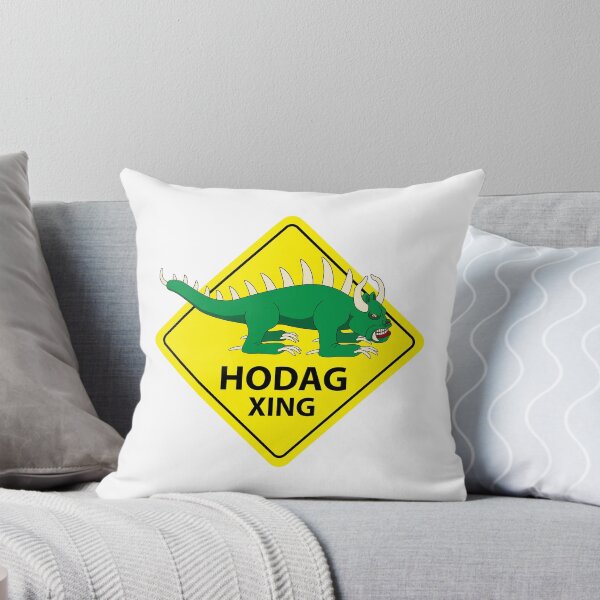 Item preview, HODAG Crossing Yellow Safety Sign designed and sold by BlueSkyTheory.