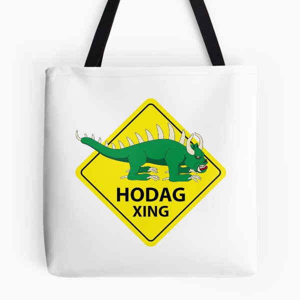 Item preview, HODAG Crossing Yellow Safety Sign designed and sold by BlueSkyTheory.