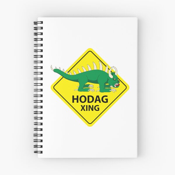 Item preview, HODAG Crossing Yellow Safety Sign designed and sold by BlueSkyTheory.