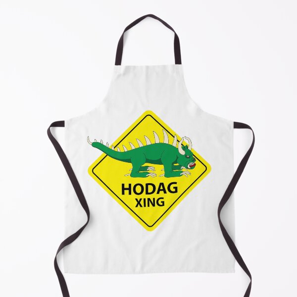 Item preview, HODAG Crossing Yellow Safety Sign designed and sold by BlueSkyTheory.