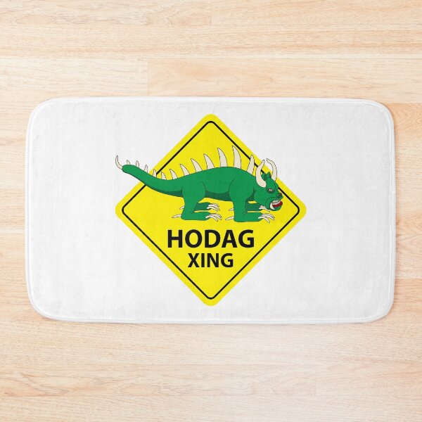 Item preview, HODAG Crossing Yellow Safety Sign designed and sold by BlueSkyTheory.
