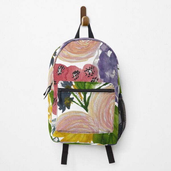 Item preview, Watercolor Florals in Pinks and Purples designed and sold by JuniperWD.