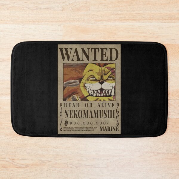 Item preview, One Piece Nekomamushi Bounty Mink King of Zou Wanted designed and sold by One Piece Bounty Poster.