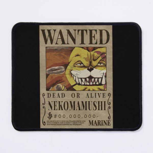 Item preview, One Piece Nekomamushi Bounty Mink King of Zou Wanted designed and sold by One Piece Bounty Poster.