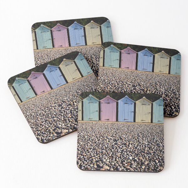 Item preview, Colourful beach huts designed and sold by Nick Pautrat.