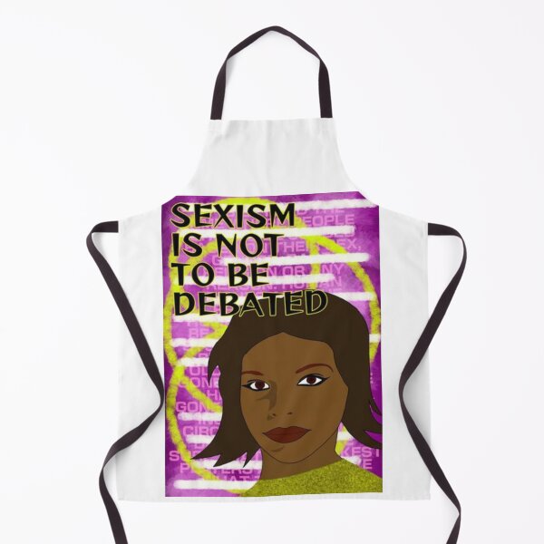 Item preview, Feminist Humanist Quote - Sexism Is Not To Be Debated designed and sold by LethalPixieDust.