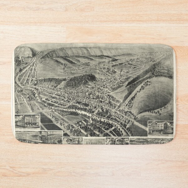Item preview, Everett, Pennsylvania (1905) designed and sold by allhistory.