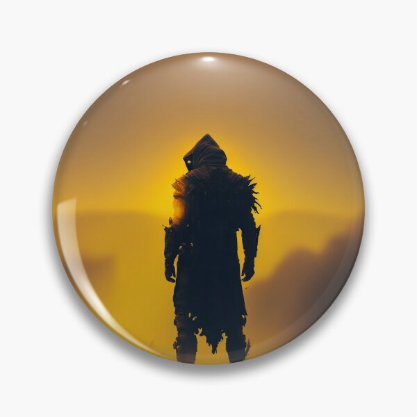 Item preview, Epic Samurai In A Hazy Landscape designed and sold by ByDigitalDream.