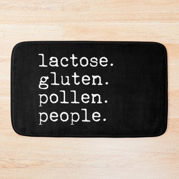 Item preview, Lactose Gluten Pollen People designed and sold by TheLemonBox.