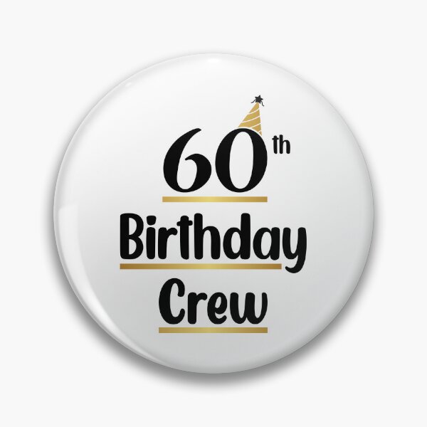 Item preview, 60th Birthday Crew - 60th Birthday Party designed and sold by B3N-arts.