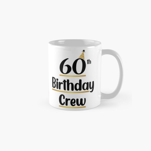 Built 60th Birthday All Original Part Front & Back Coffee Mug