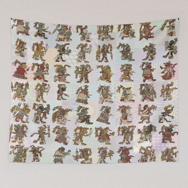 Item preview, Even More Aztec Gods designed and sold by Montage-Madness.