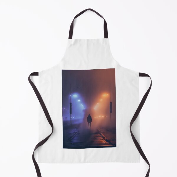 Item preview, A Man Walking In A City At Night designed and sold by ByDigitalDream.
