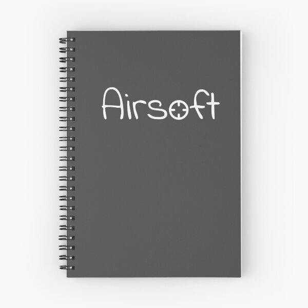 Item preview, Airsoft white text with a crosshair, for airsoft lovers designed and sold by EmeraldeaArt.