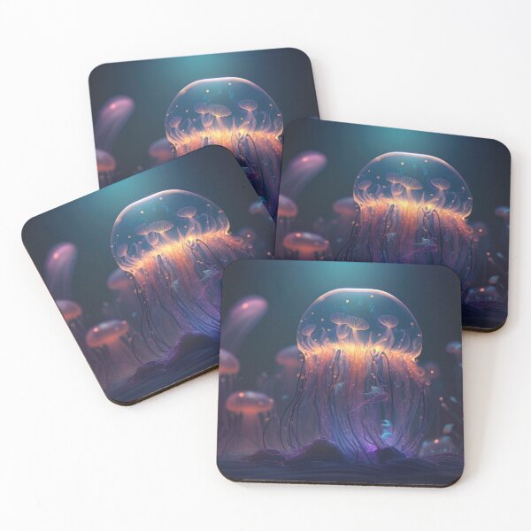 Item preview, Abstract jellyfish digital art designed and sold by fr4nk87.