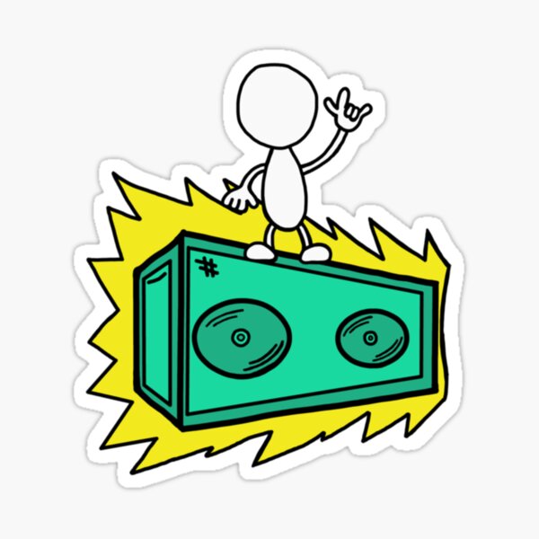 He rocks !! 1 Sticker