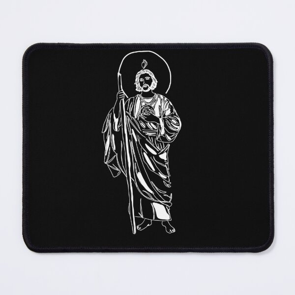 Item preview, Saint Thaddeus in black and white  designed and sold by corazonbysergio.