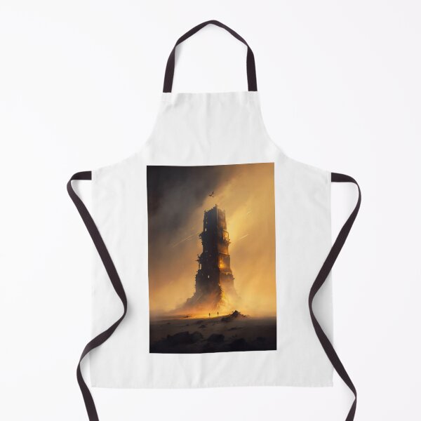 Item preview, Epic Tower Standing Strong Against Heavy Weather designed and sold by ByDigitalDream.